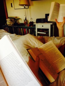 Reading in bed 2015